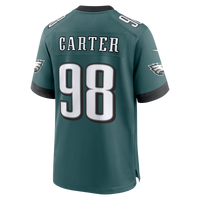 Philadelphia Eagles Jalen Carter Nike Midnight Green Team Game Jersey