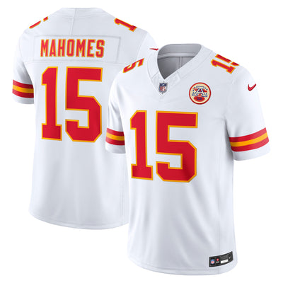 Kansas City Chiefs Patrick Mahomes Nike White Vapor F.U.S.E. Stitched Limited Jersey