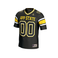 Appalachian State Mountaineers GameDay Greats NIL Football Fashion Jersey - Black
