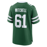 New York Jets Max Mitchell Nike Legacy Green Team Game Jersey