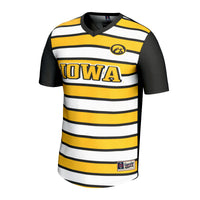 Iowa Hawkeyes GameDay Greats Lightweight Collegiate Soccer Fashion Jersey - Black