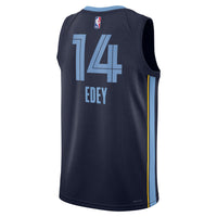 Memphis Grizzlies Nike Icon Swingman Jersey - Navy - Zach Edey -