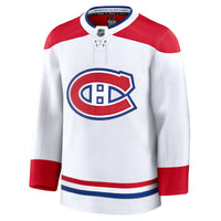 Montreal Canadiens Fanatics White Away Premium Jersey