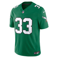Philadelphia Eagles Cooper DeJean Nike Kelly Green Alternate Vapor F.U.S.E. Stitched Limited Jersey