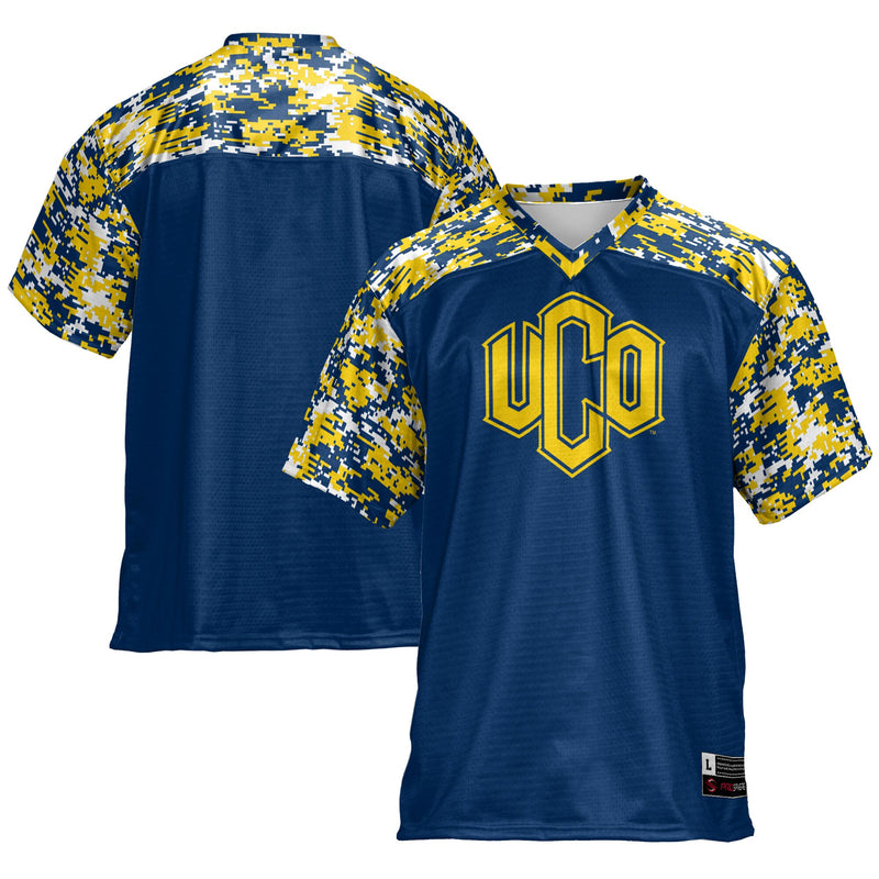 Central Oklahoma Bronchos GameDay Greats Football Jersey - Blue