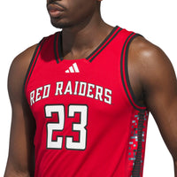 #23 Texas Tech Red Raiders adidas Replica Swingman Jersey - Red