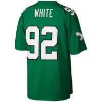 Philadelphia Eagles Reggie White Mitchell & Ness Kelly Green Big & Tall 1990 Retired Player Replica Jersey