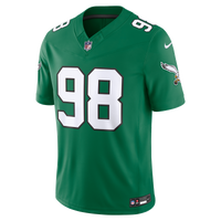 Philadelphia Eagles Jalen Carter Nike Kelly Green Alternate Vapor F.U.S.E. Stitched Limited Jersey
