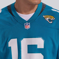Jacksonville Jaguars Trevor Lawrence Nike Teal Home Game Jersey