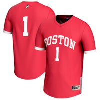 Boston University GameDay Greats Lightweight Collegiate Lacrosse Fashion Jersey - Scarlet