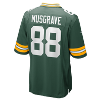 Green Bay Packers Luke Musgrave Nike Green Game Jersey