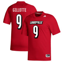 Ashton Gillotte Louisville Cardinals adidas Replica Football Alumni Jersey - Red