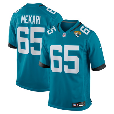 Jacksonville Jaguars Patrick Mekari Nike Teal Team Game Jersey