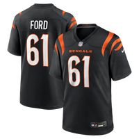 Cincinnati Bengals Cody Ford Nike Black Game Jersey