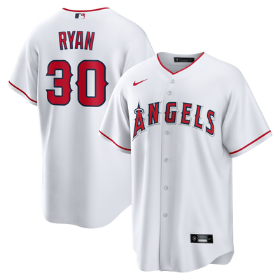 Los Angeles Angels Nolan Ryan Nike White Home Retired Player Replica Jersey