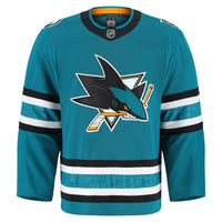 San Jose Sharks Fanatics Teal Home Authentic Pro Jersey