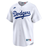 Brooklyn Dodgers Jackie Robinson Nike White Throwback Cooperstown Collection Limited Jersey