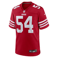 San Francisco 49ers Fred Warner Nike Scarlet Player Game Jersey