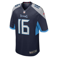 Tennessee Titans Treylon Burks Nike Navy Player Game Jersey