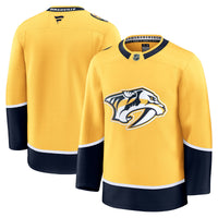 Nashville Predators Fanatics Yellow Home Premium Jersey
