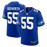 Seattle Seahawks Brian Bosworth Nike Royal Retired Player Alternate Game Jersey