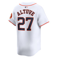 Houston Astros Jose Altuve Nike White Home Limited Player Jersey