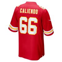 Kansas City Chiefs Mike Caliendo Nike Red Game Player Jersey