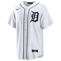 Detroit Tigers Nike White Home Replica Jersey