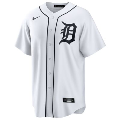 Detroit Tigers Nike White Home Replica Jersey