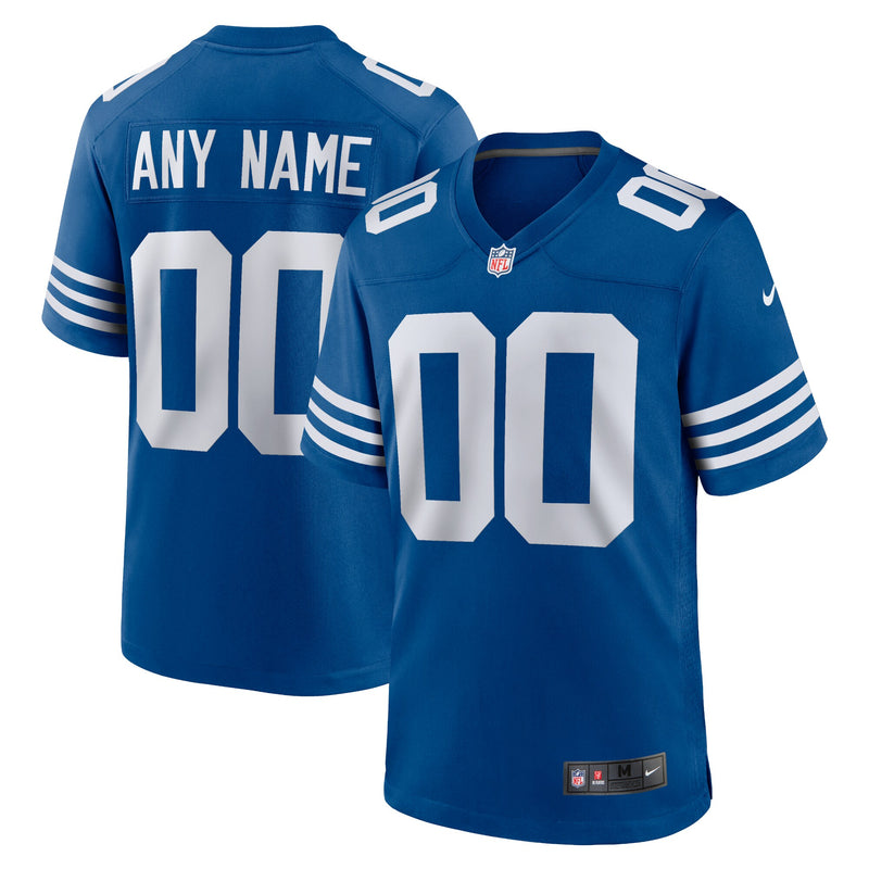 Indianapolis Colts Nike Royal Alternate Custom Jersey