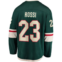 Minnesota Wild Marco Rossi Fanatics Green Home Breakaway Player Jersey