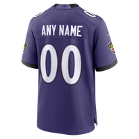 Baltimore Ravens Nike Purple Custom Game Jersey