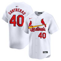 St. Louis Cardinals Willson Contreras Nike White Home Limited Player Jersey