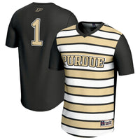#1 Purdue Boilermakers GameDay Greats Lightweight Soccer Fashion Jersey - Black