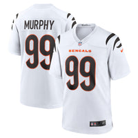 Cincinnati Bengals Myles Murphy Nike White Team Game Jersey
