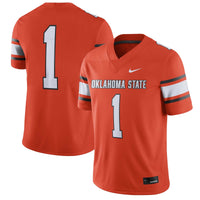#1 Oklahoma State Cowboys Nike Game Jersey - Orange