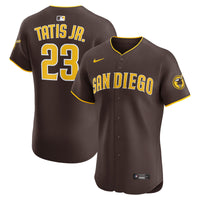 San Diego Padres Fernando Tatis Jr. Nike Brown Road Elite Jersey