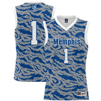 #1 Memphis Tigers GameDay Greats Lightweight Basketball Jersey - Royal