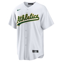 Athletics Jacob Wilson Nike White Home Replica Jersey