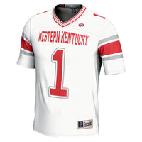 #1 Western Kentucky Hilltoppers GameDay Greats Endzone Football Jersey - White