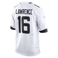Jacksonville Jaguars Trevor Lawrence Nike White Game Jersey