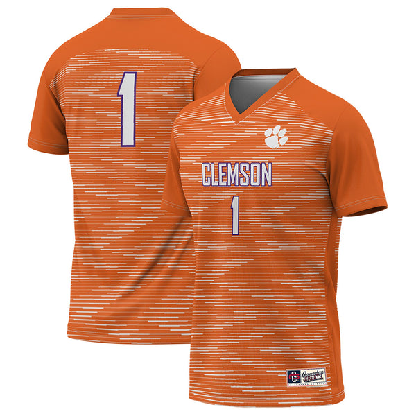 #1 Clemson Tigers GameDay Greats Lightweight Soccer Jersey - Orange