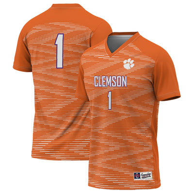 #1 Clemson Tigers GameDay Greats Lightweight Soccer Jersey - Orange