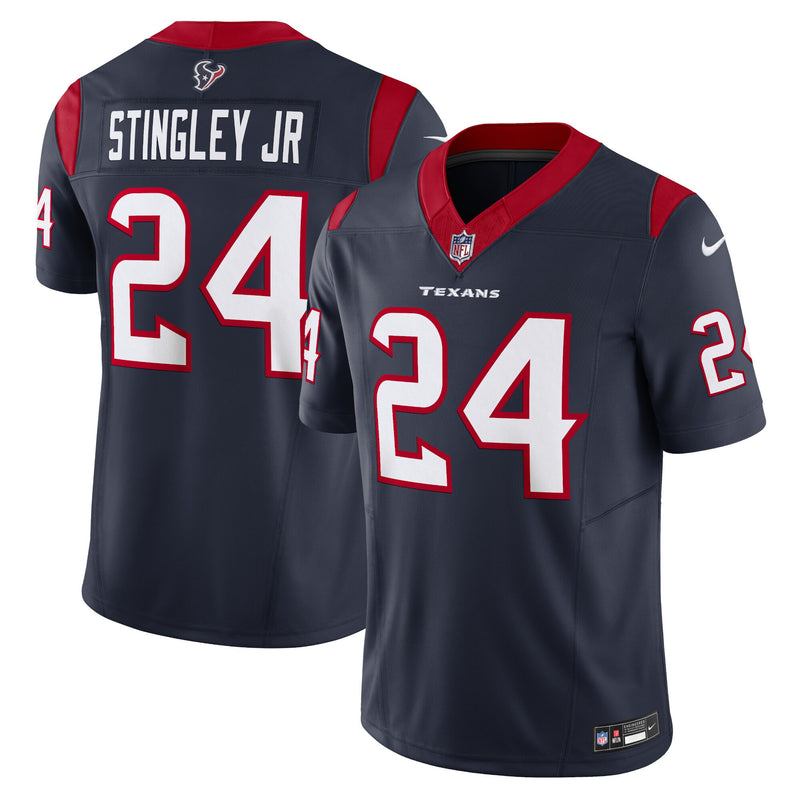 Houston Texans Derek Stingley Jr. Nike Navy Vapor F.U.S.E. Limited Jersey