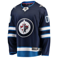 Winnipeg Jets Fanatics Blue Home Breakaway Custom Jersey