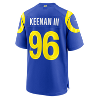 Los Angeles Rams Tim Keenan III Nike Royal Team Game Jersey