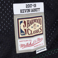 Boston Celtics Mitchell & Ness Kevin Garnett 2007 Split Swingman Jersey - Black/Green