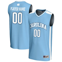 North Carolina Tar Heels GameDay Greats NIL Pick-A-Player Lightweight Basketball Fashion Jersey - Light Blue