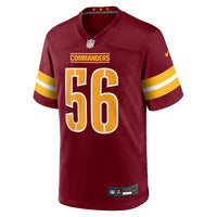 Washington Commanders Kain Medrano Nike Burgundy Team Game Jersey