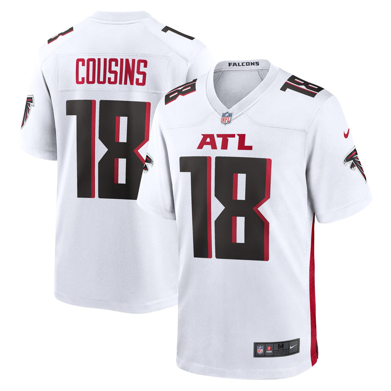 Atlanta Falcons Kirk Cousins Nike White Game Player Jersey